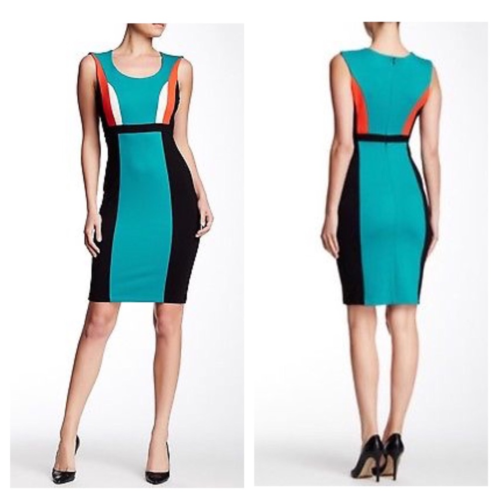 Plenty by Tracy Reese NWT Veda Dress 14 Colorblock